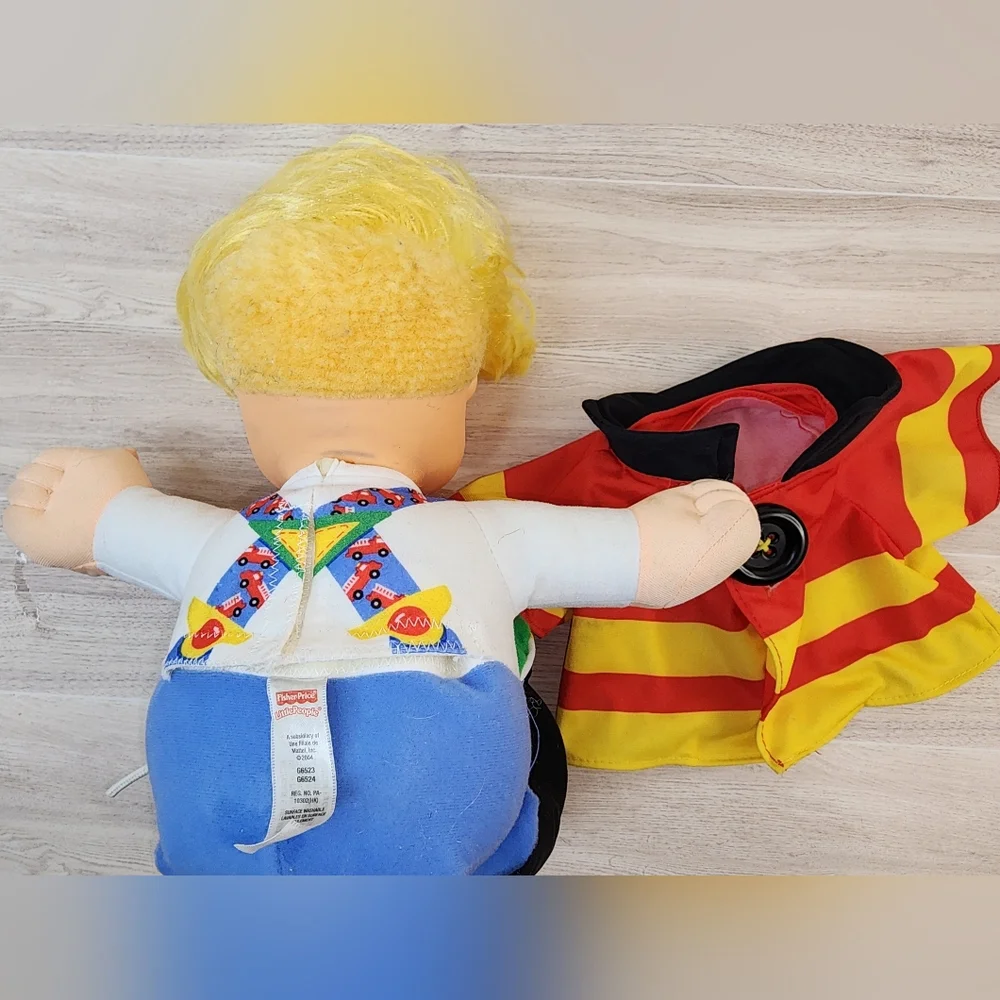 Vintage Fisher Price Dress Me Eddie Doll
